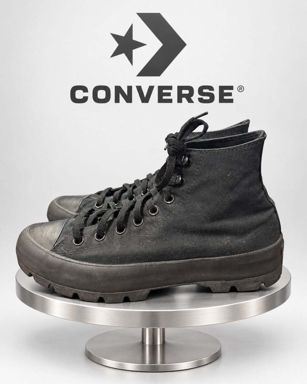 Converse Chuck Taylor All Star Lugged High Black Women’s Size 11
